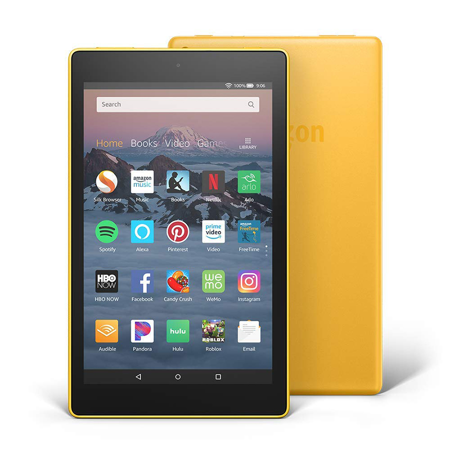 Máy Tính Bảng Kindle Fire HD8 (8th) 16GB (2019) - Hàng Nhập Khẩu