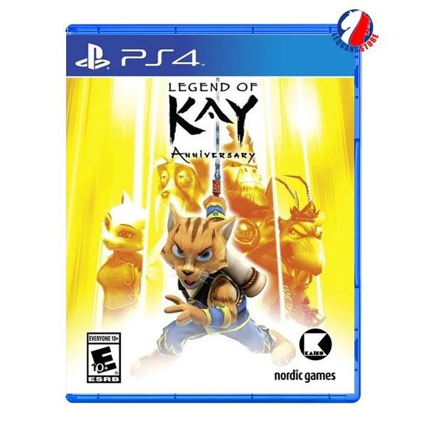 Legend of Kay Anniversary Edition - Đĩa Game PS4 - US - Hàng Chính Hãng