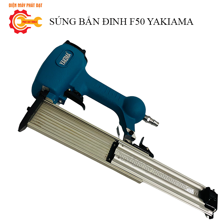 Súng Bắn Đinh Thẳng Dùng Hơi F50 YAKIMA-Đinh Dài Tối Đa 50mm