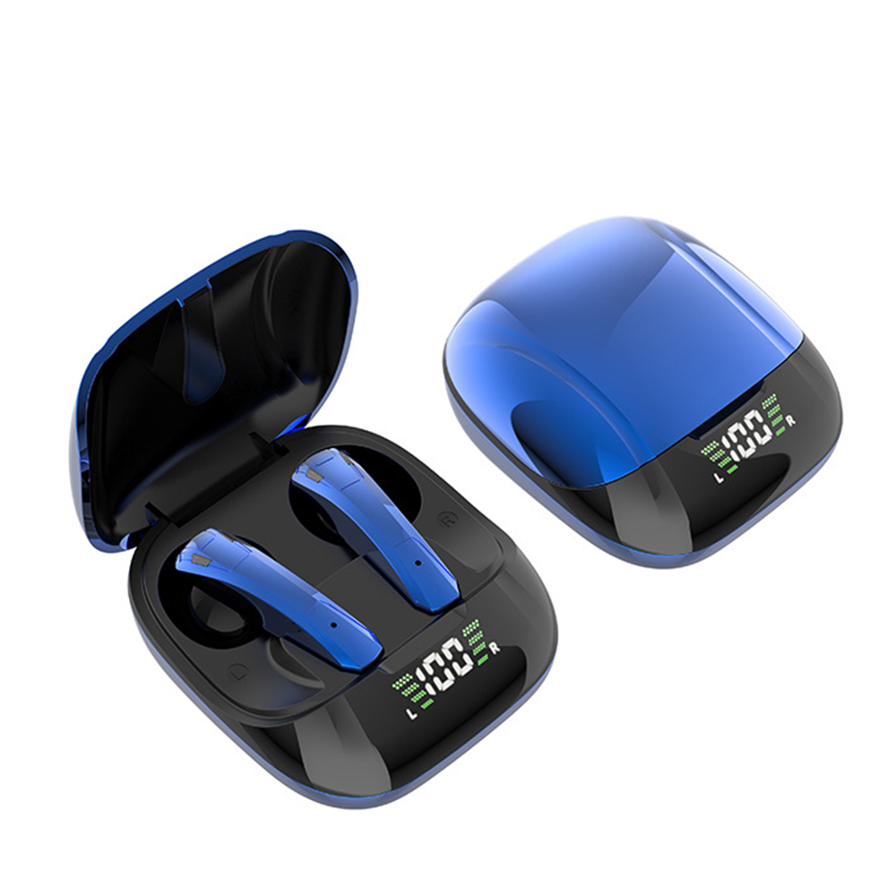 Tai Nghe Nhét Tai Không Dây BT5.0 Có Hộp Sạc Màn Hình LED Kỹ Thuật Số