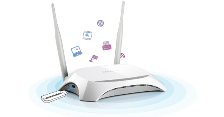 Router Wifi TP-Link TL-MR3420 Chuẩn N 300Mbps - Hàng Nhập Khẩu