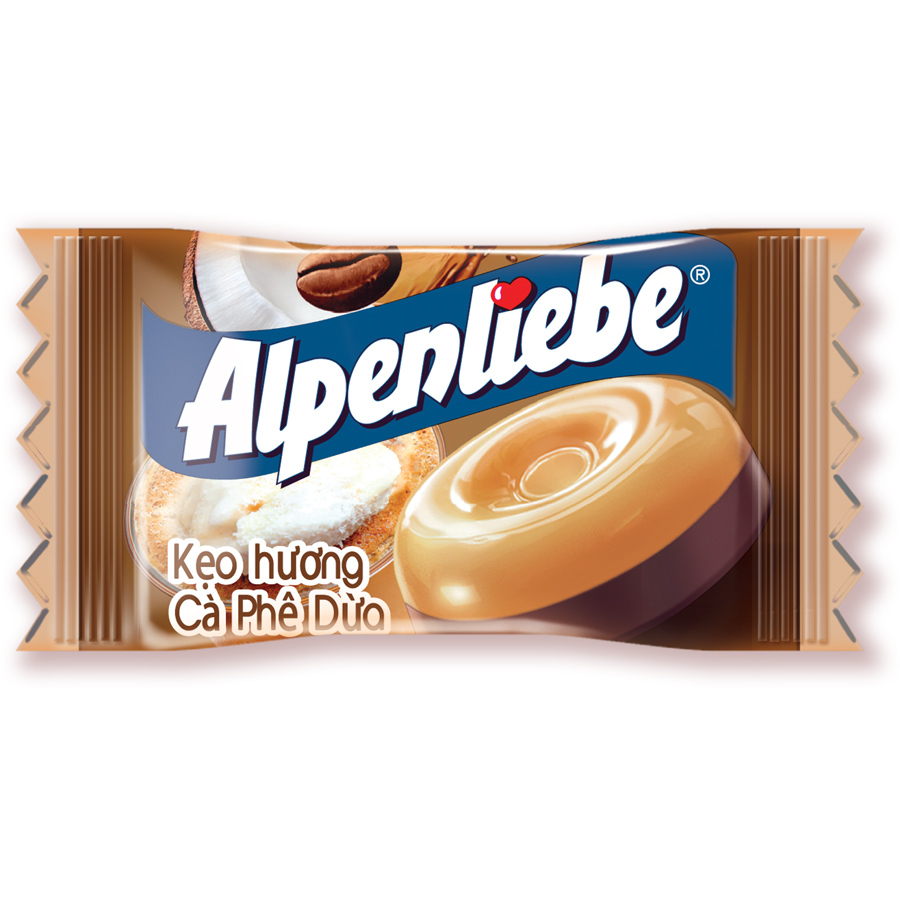 Combo 2 Gói Kẹo Alpenliebe Hương Cà Phê Dừa