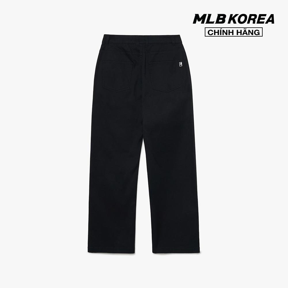 MLB - Quần cotton nữ phom suông Basic Medium Logo 3FWPB0131