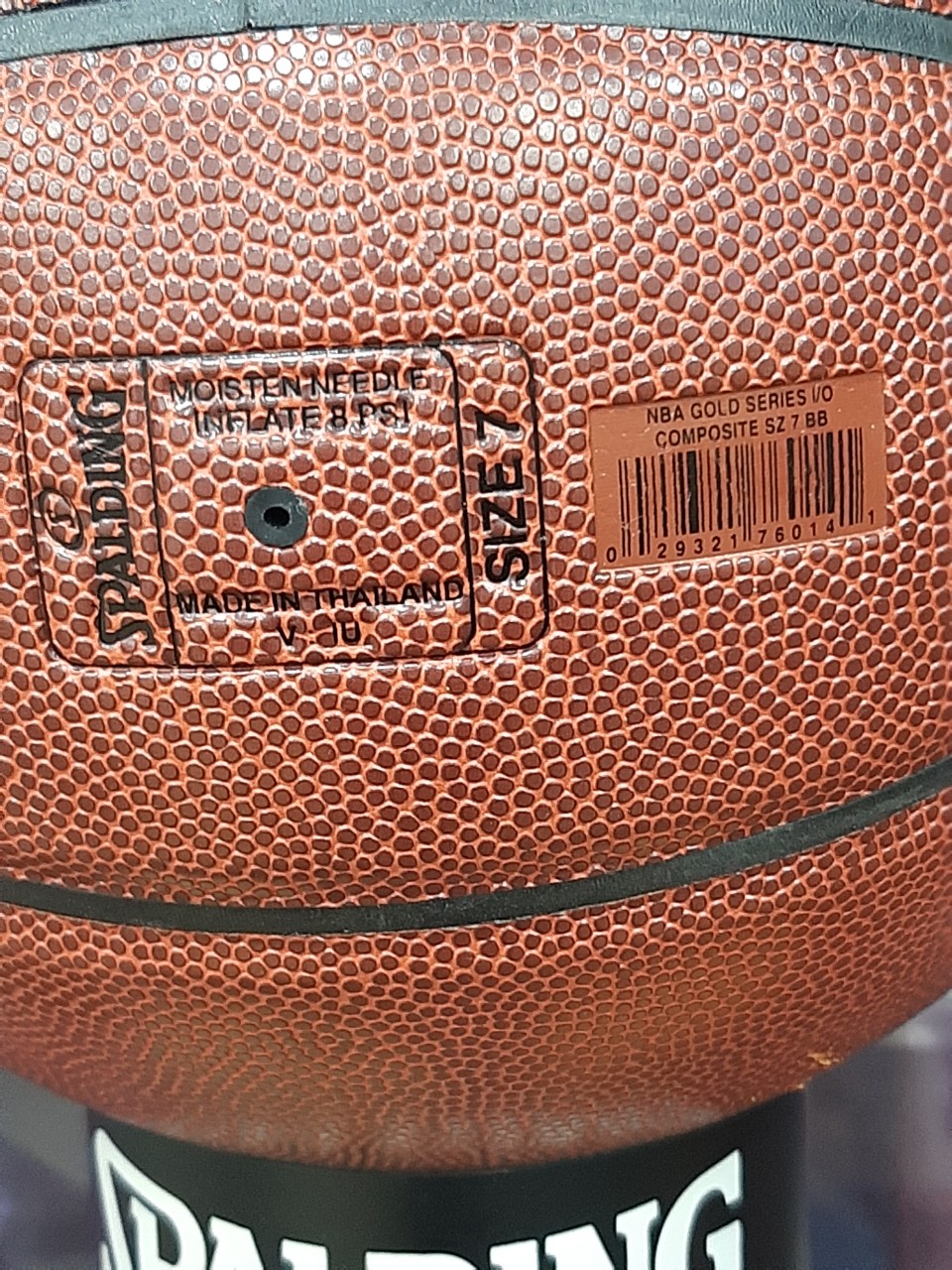 Quả bóng rổ Da Spalding  Gold Series Indoor/Outdoor size 7