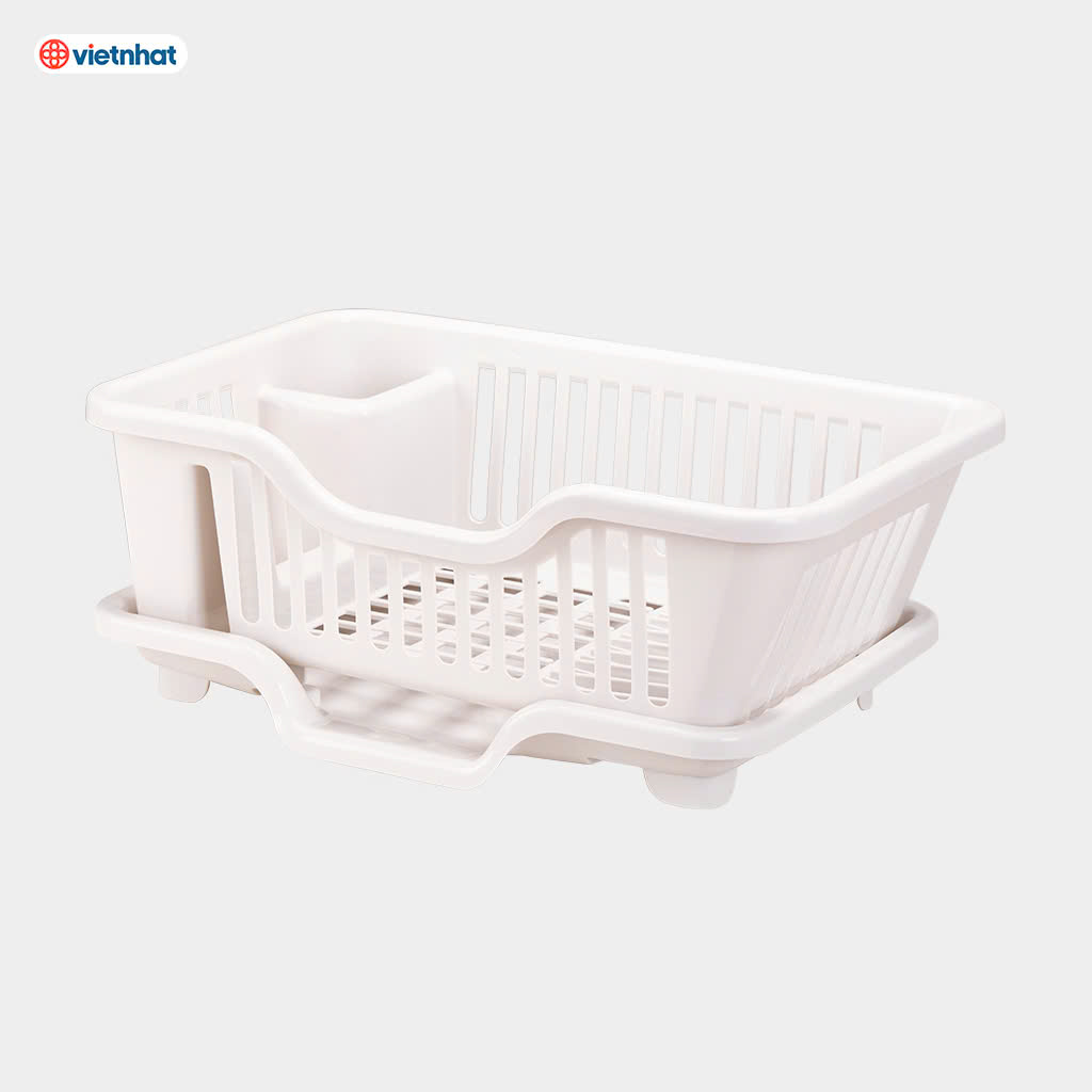 Rổ Úp Bát Tiện Ích Việt Nhật, Giá Để Bát Đĩa , Khay Úp bát, Có Lỗ Thoát Nước Tiện Ích Chất Liệu Nhựa PP An Toàn- Hàng Việt Nam