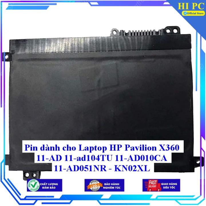 Pin dành cho Laptop HP Pavilion X360 11-AD 11-ad104TU 11-AD010CA 11-AD051NR - KN02XL - Hàng Nhập Khẩu