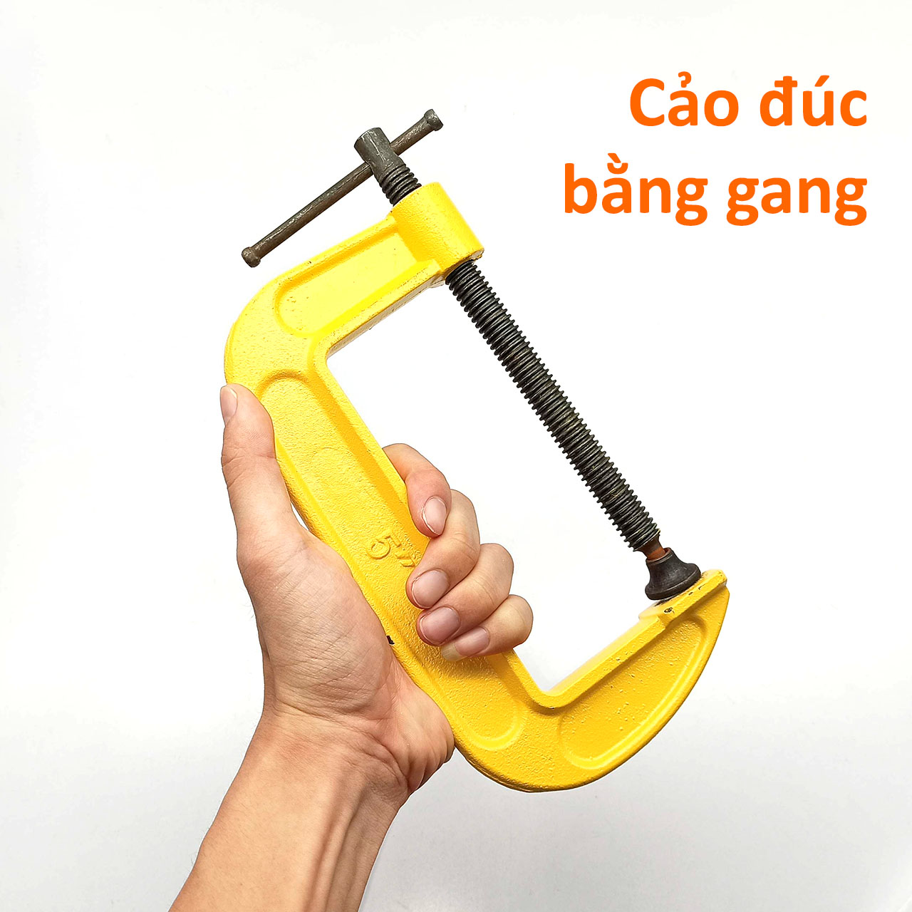 Cảo đúc chữ C cực khỏe hiệu 5 inch