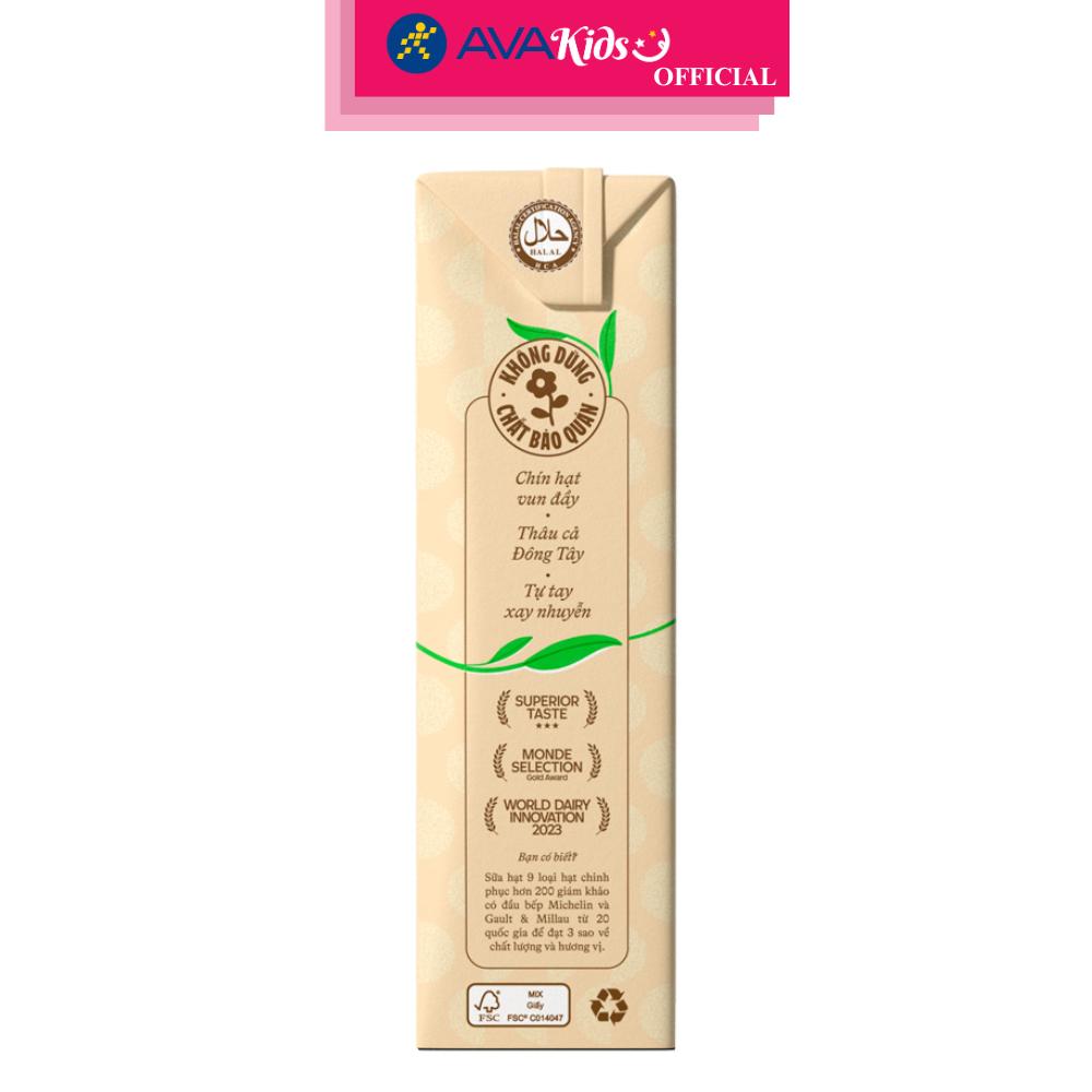 Lốc 4 hộp sữa hạt Vinamilk 9 loại hạt 180 ml (từ 4 tuổi) - Hàng Chính Hãng