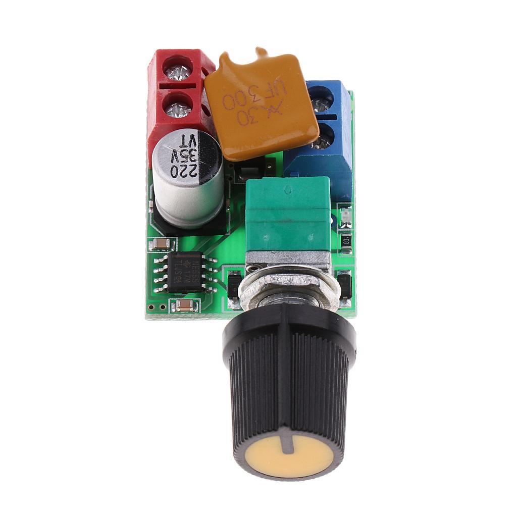 4PCS DC Motor Speed Control Driver Board 3V-35V 5A PWM Controller Stepless DC 3V 6V 12V 24V 35V Variable Voltage