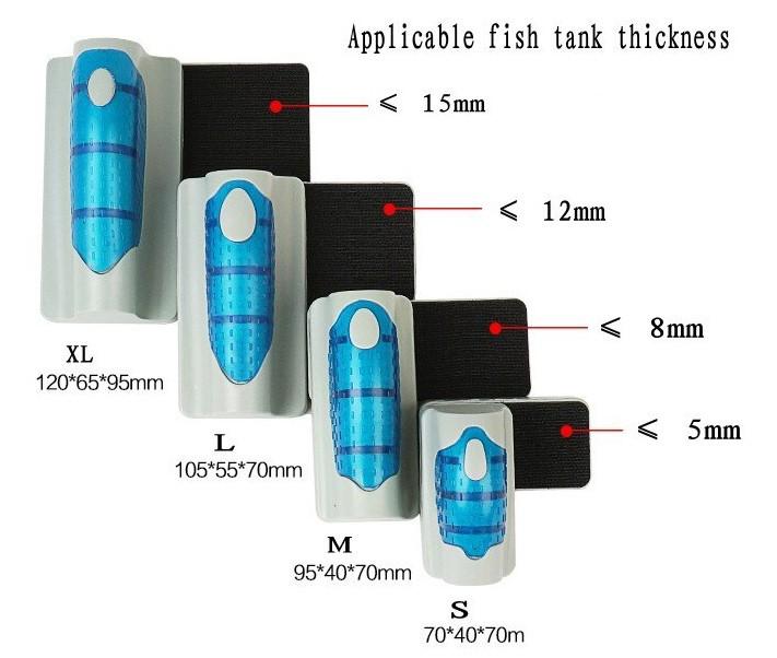 Hít Nam Châm Chà Hồ Sobo - Dụng Cụ Vệ Sinh Bể Cá