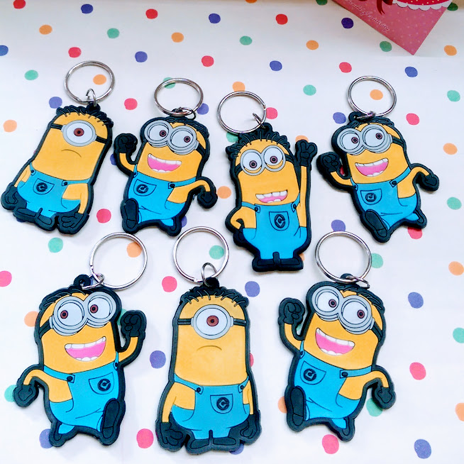 Móc Khóa Minion Dẻo - 1 Cái - Giao Ngẫu Nhiên