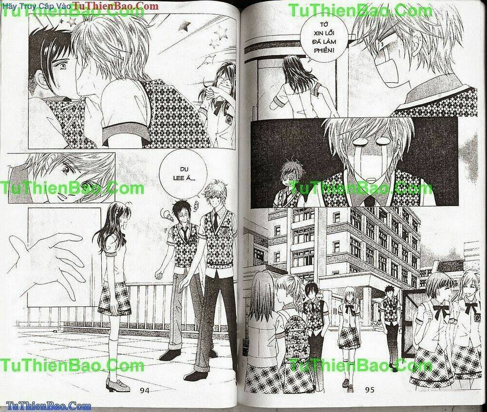 tiểu tử quậy bản đẹp - become habituated to kiss chapter 9 49