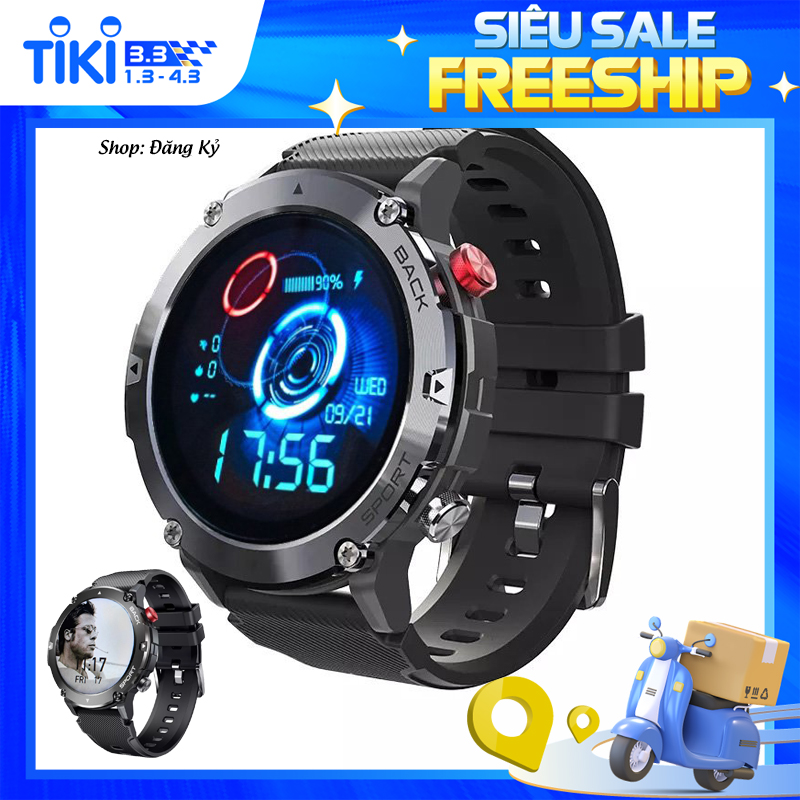 Đồng hồ thông minh.SmartWatch Tagobee IP67 Không thấm nước.Quay số nghe gọi/Thể thao/Calo/Oxy.Theo dõi nhịp Tim/Huyết Áp/ pin lớn 300 mah/Hàng Chính Hãng