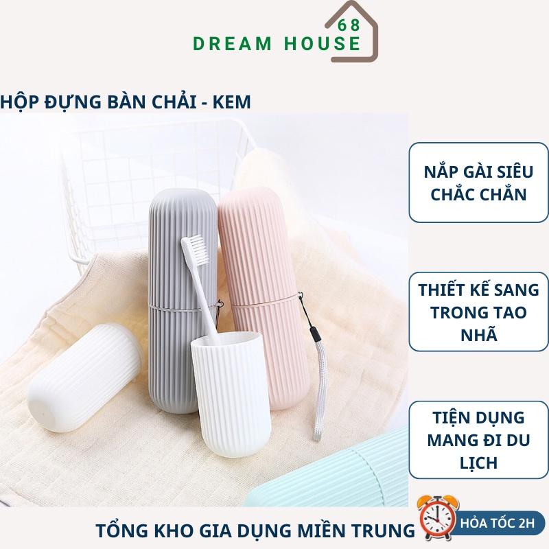 Hộp Đựng Bàn Chải, Tuýp Kem Đánh Răng Đi Du Lịch - Đi Chơi