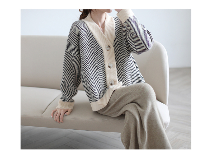 Áo len cardigan nữ form rộng thời trang phong cách Hàn Quốc freesize dưới 62kg