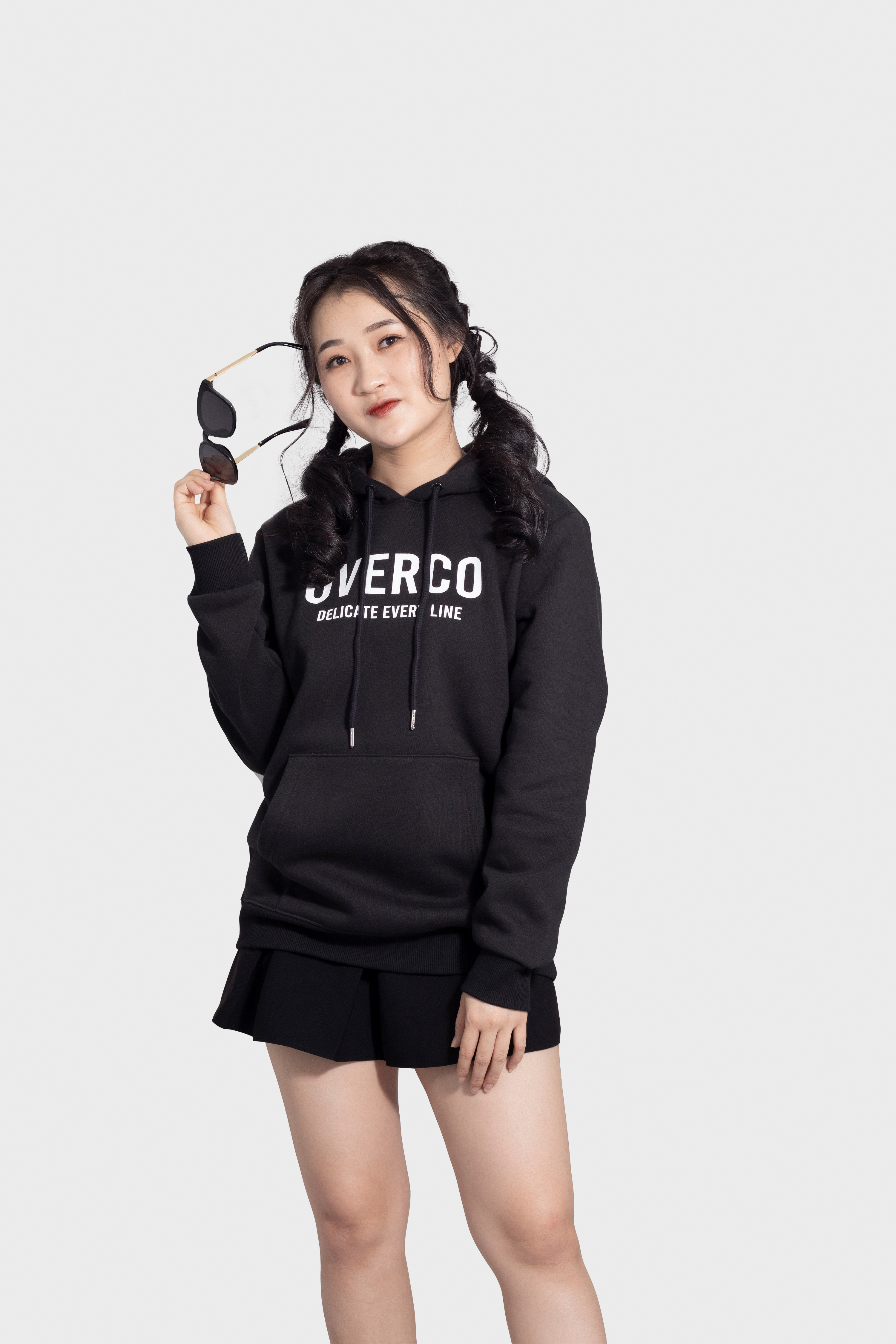 Áo Hoodie OVERCO Chất Vải Nỉ Cotton Cao cấp, Dày Dặn, In Chữ Và Họa Tiết Trên Áo Năng Động Trẻ Trung