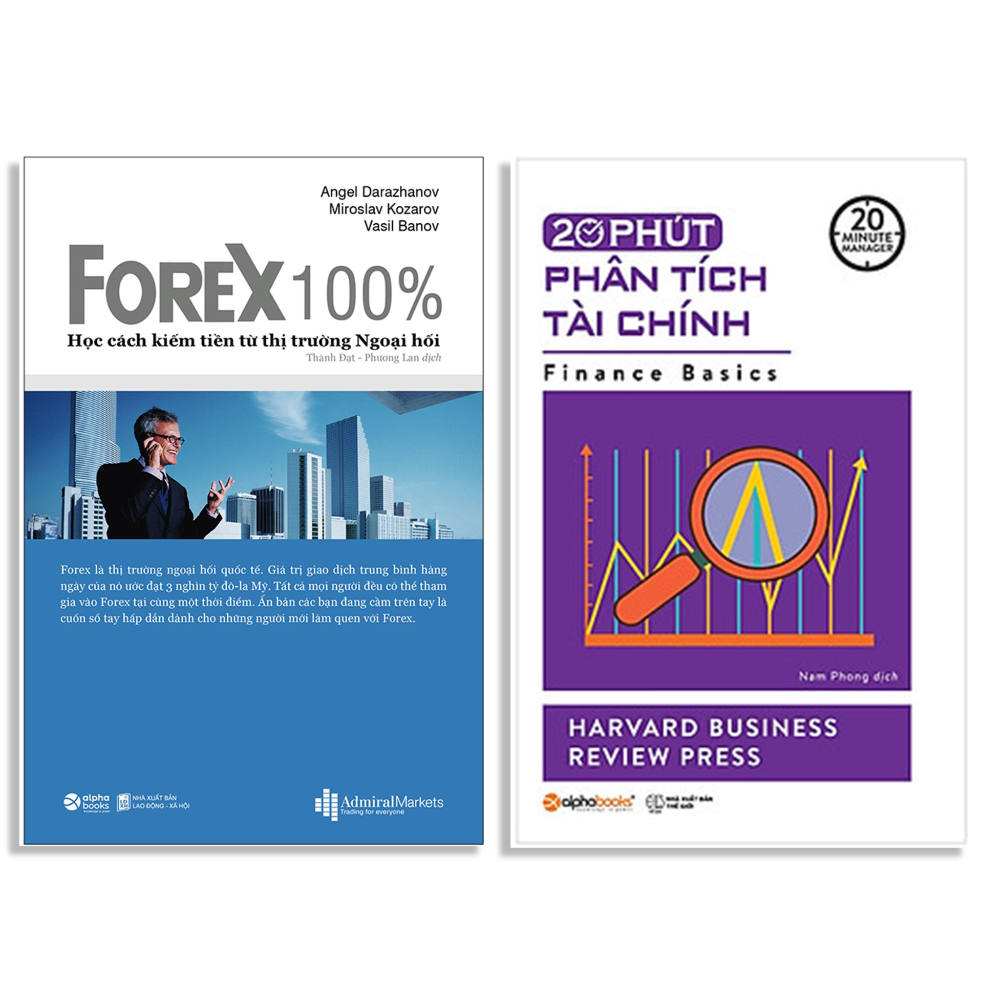 Combo Sách : Forex 100% – Học Cách Kiếm Tiền Trên Thị Trường Ngoại Hối + 20 Phút Phân Tích Tài Chính