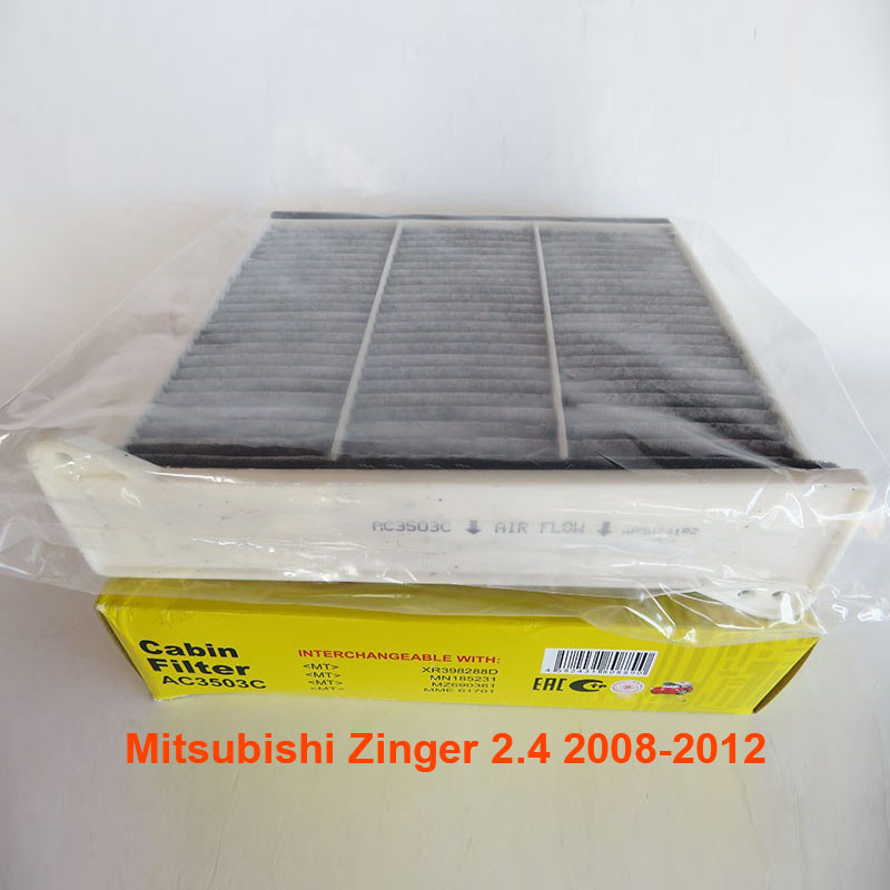 Lọc gió điều hòa cho xe Mitsubishi Zinger Vietnam 2.4 2008, 2009, 2010, 2011, 2012 MR398288 mã AC3503