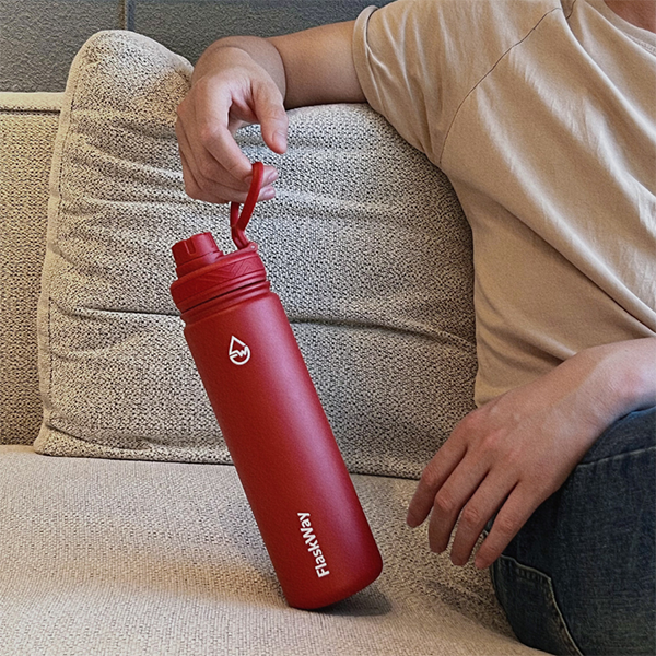 Bình giữ nhiệt FlaskWay Cherry Red 22oz