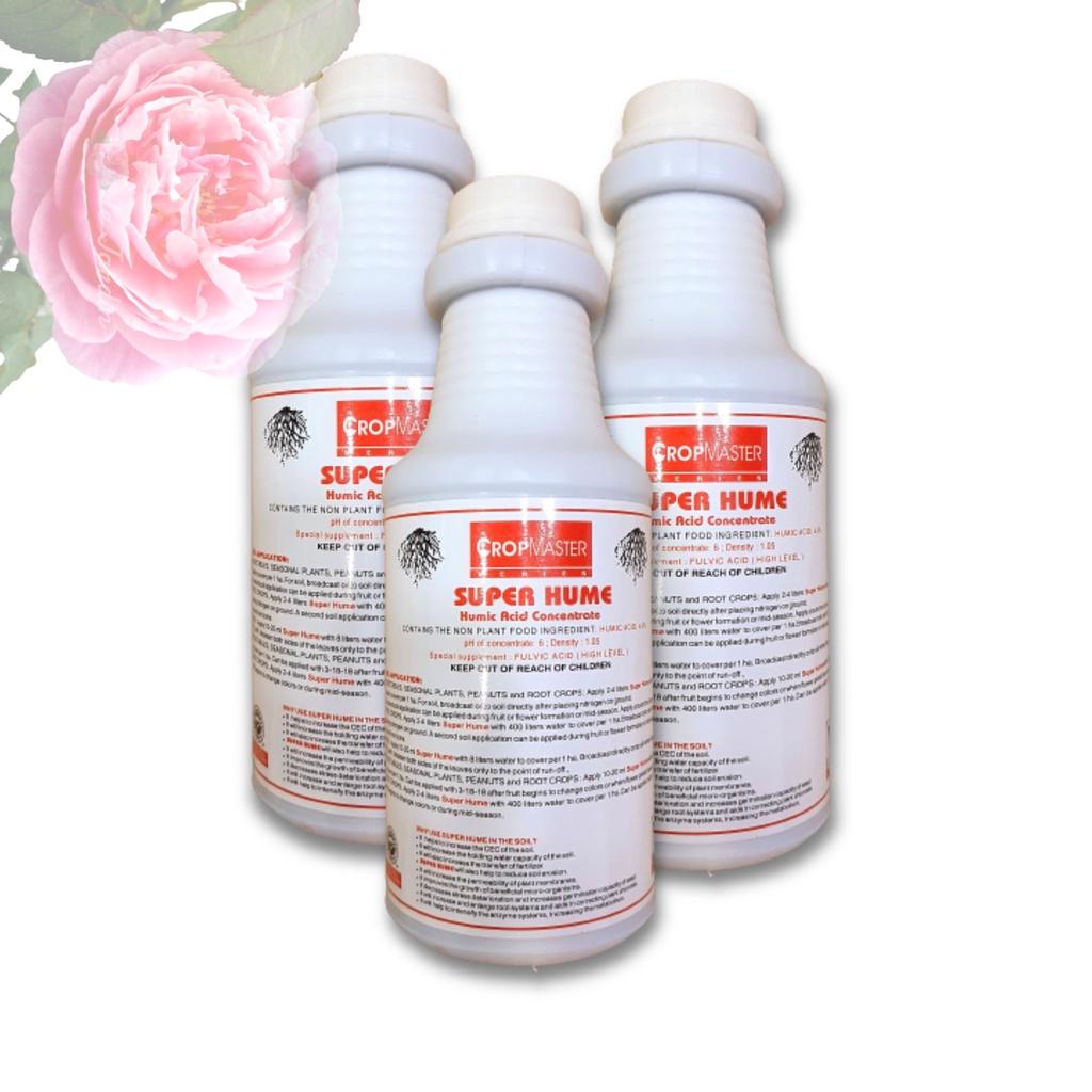 Phân bón humic Super Hume kích rễ giải độc đất chai 250ml - 500ml