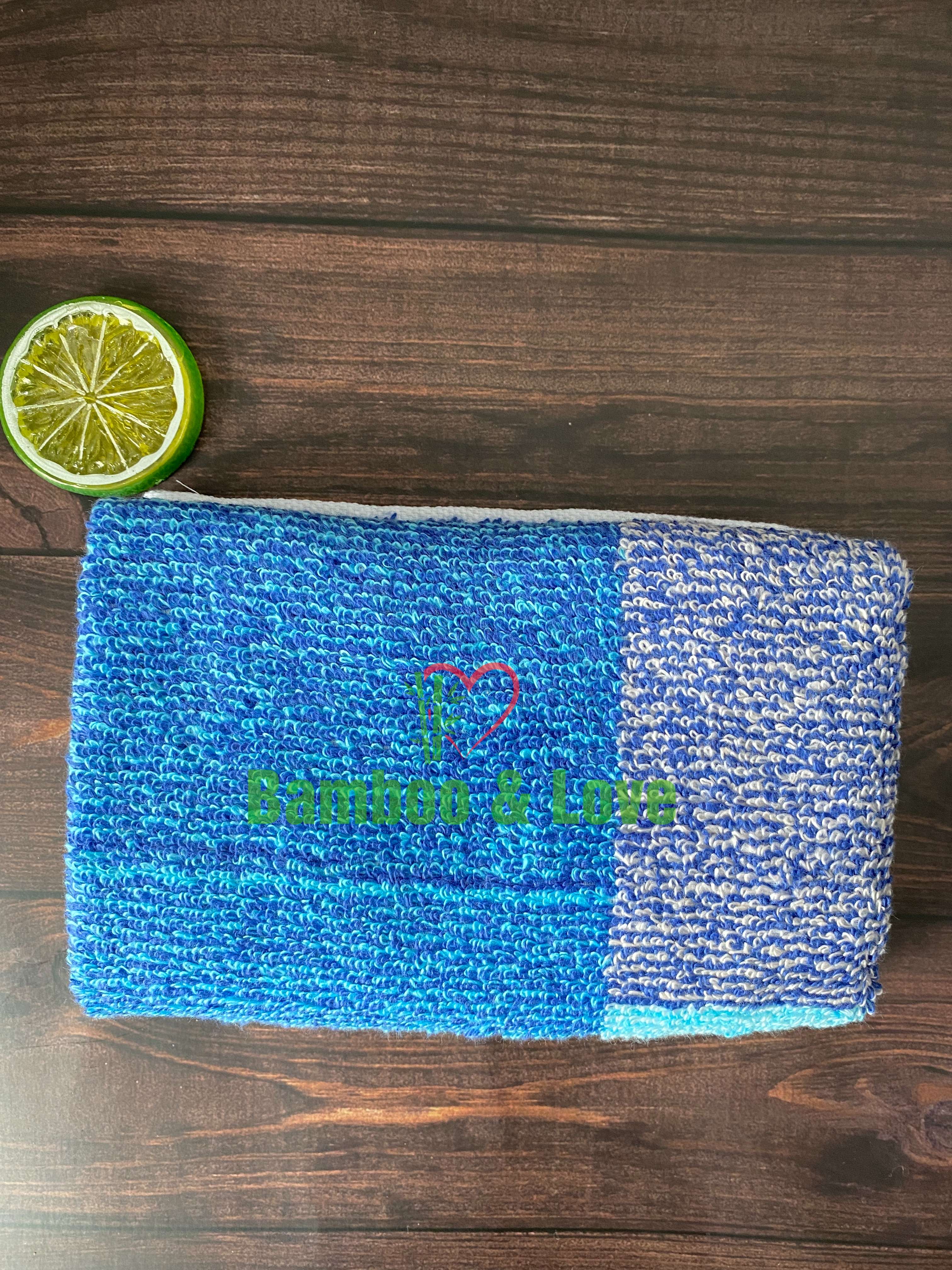 Khăn mặt, khăn gội QUẢNG PHÚ 35x75cm, 100% cotton thấm hút, không ra màu
