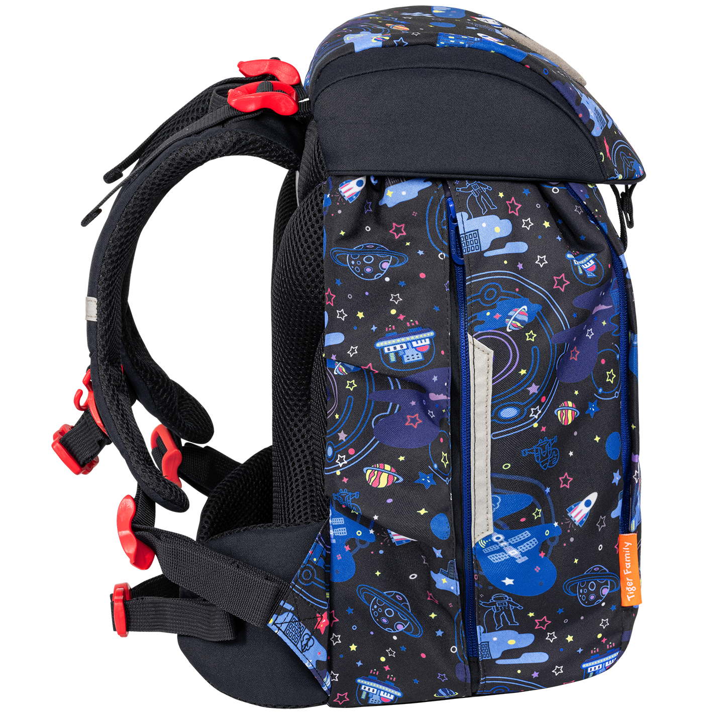 Cặp Chống Gù Eggie Schoolbag - Cities In Space - Tiger Family TGEG-006A