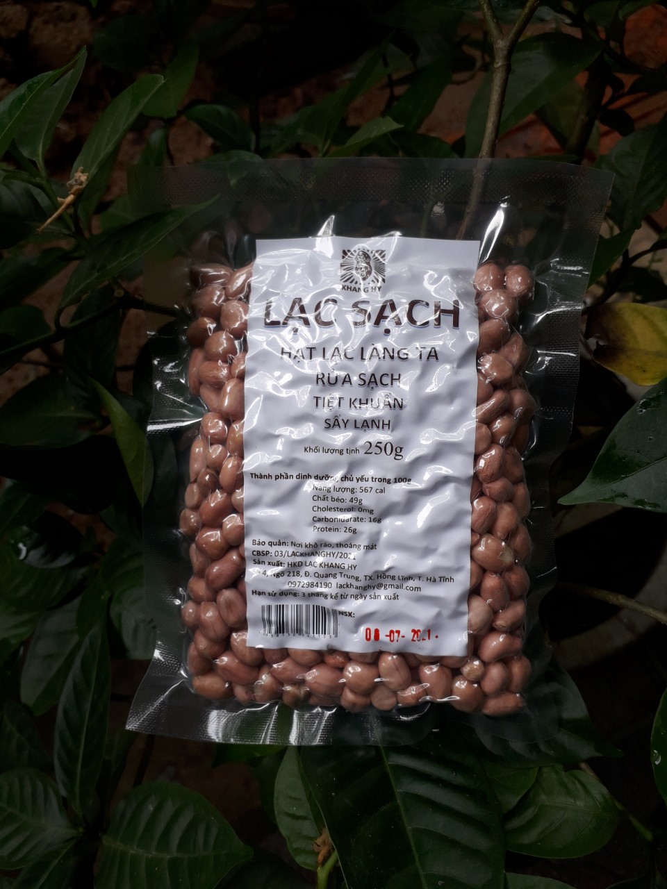 LẠC NHÂN SẠCH KHANG HY 250G