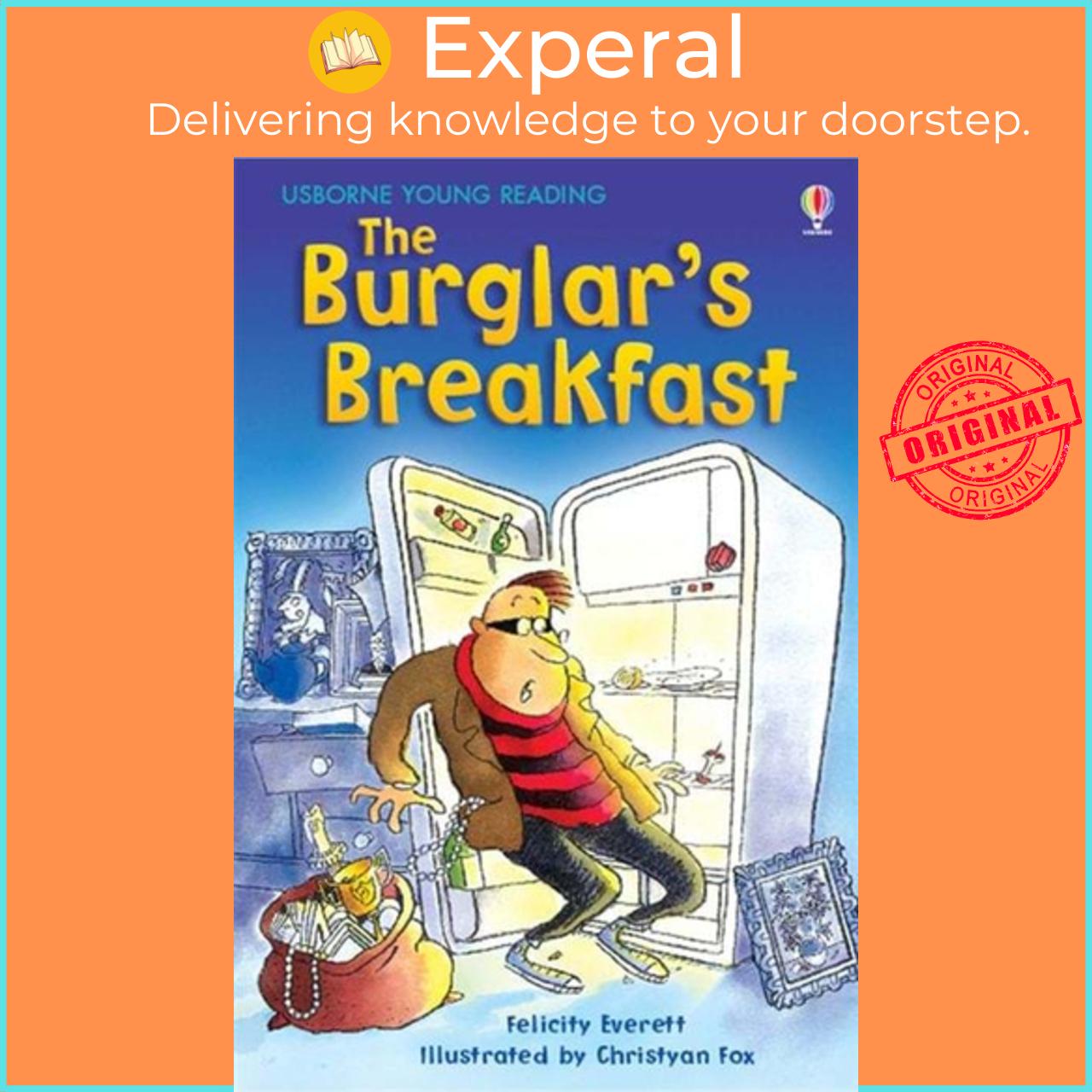 Sách - The Burglar's Breakfast by Felicity Everett (UK edition, paperback)