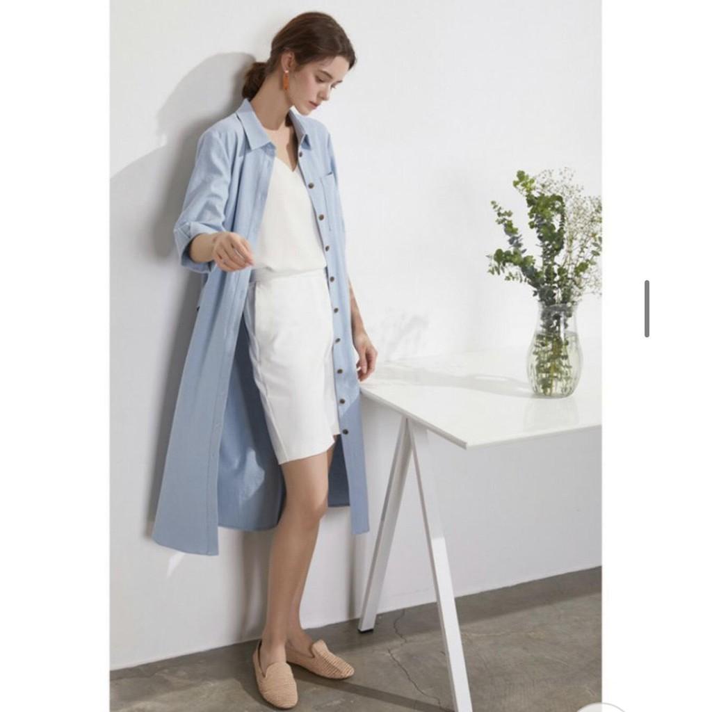 Đầm midi dáng suông xuất lỗi