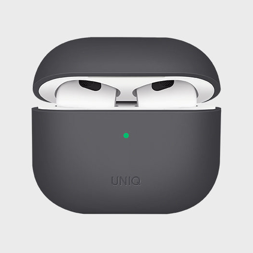 Bao Case Ốp Bảo Vệ UNIQ Lino Hybrid Liquid Silicone dành cho Airpods 3 - Hàng Chính Hãng