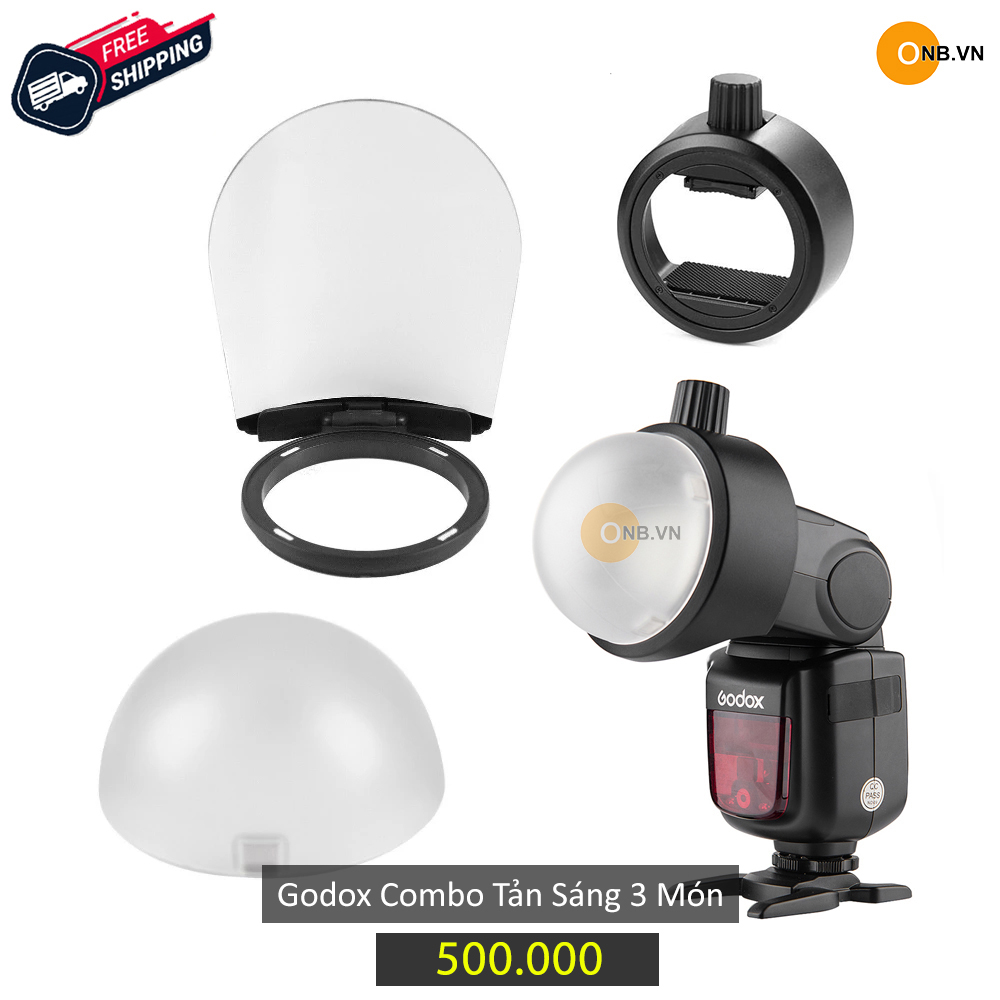 Ngàm tản sáng Godox S-R1 cho Flash