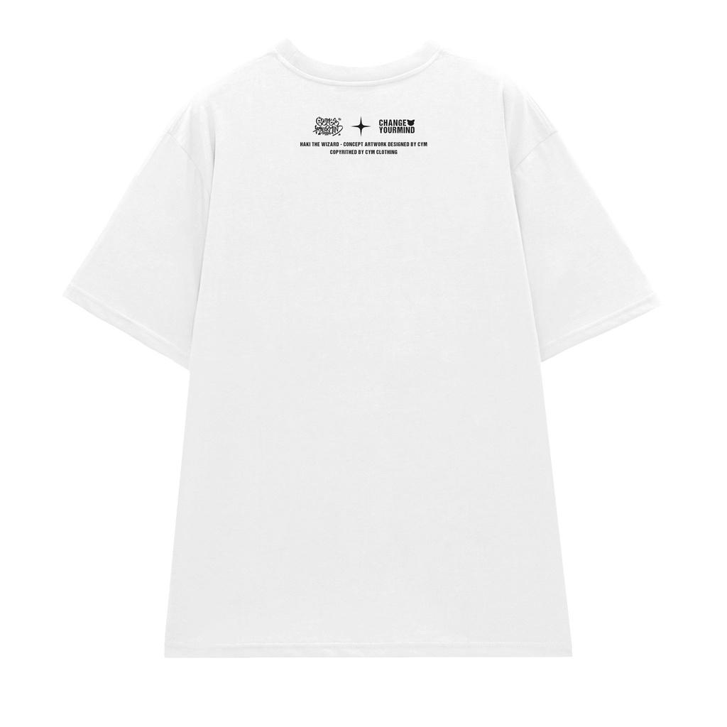 Áo Thun Unisex HAKI THE WIZARD TEE Change Your Mind Form Oversize 100% cotton - Áo phông Local Brand chính hãng