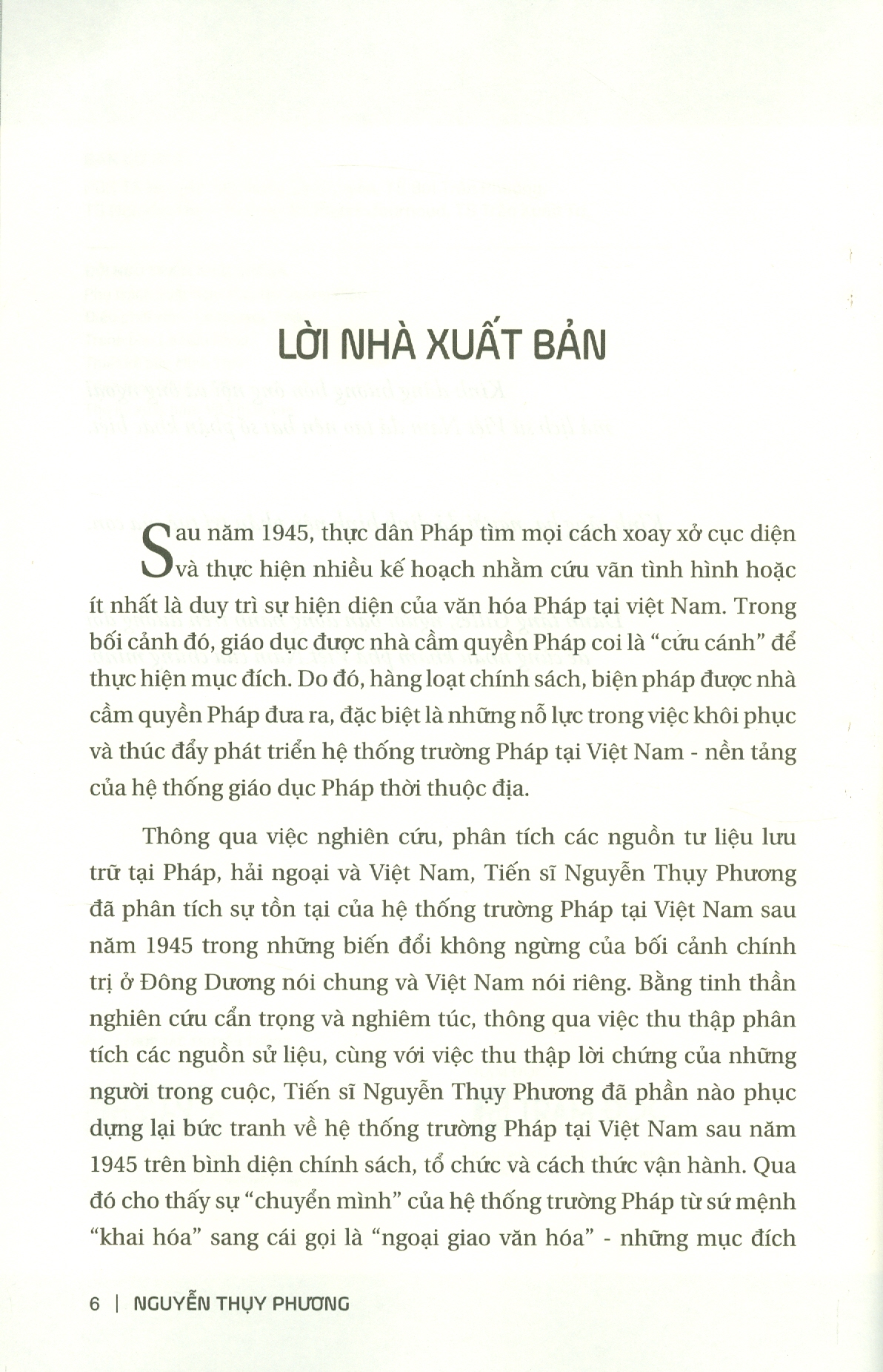 Trường Pháp Ở Việt Nam 1945-1975: Từ Sứ Mệnh Khai Hóa Đến Ngoại Giao Văn Hóa