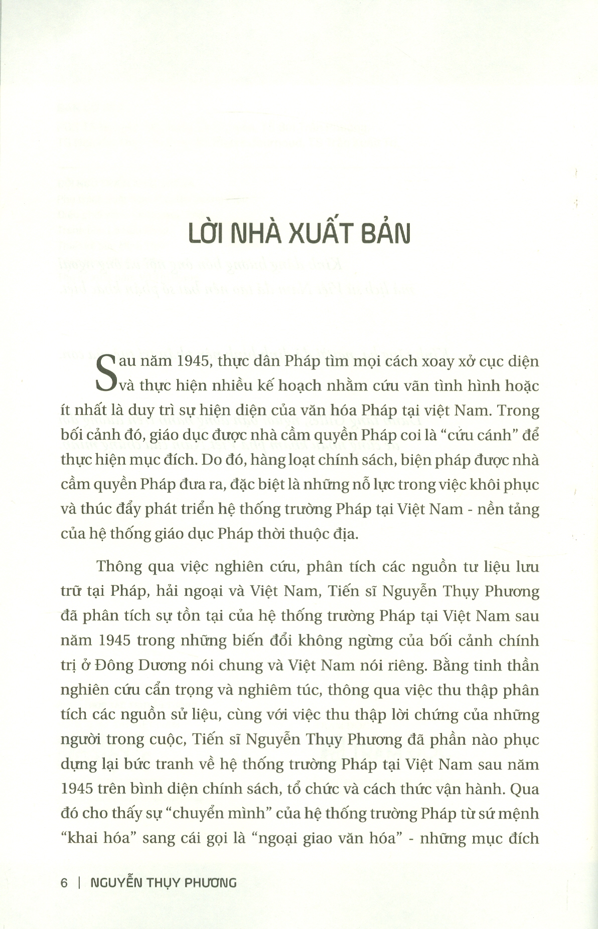 Trường Pháp Ở Việt Nam 1945-1975: Từ Sứ Mệnh Khai Hóa Đến Ngoại Giao Văn Hóa