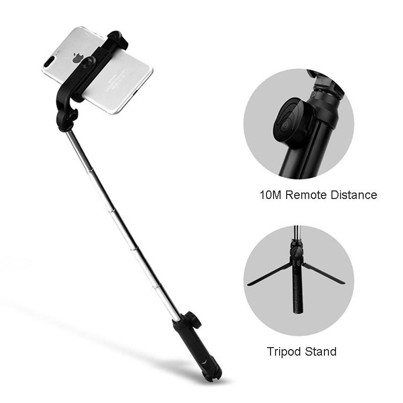 Gậy Tự Sướng XT02S Bluetooth Có Chân Đế Tripod Tiện Dụng Cho Điện Thoại