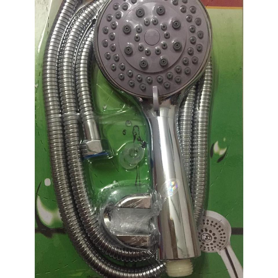 Bộ vòi sen 901C + dây sen inox + cài sen