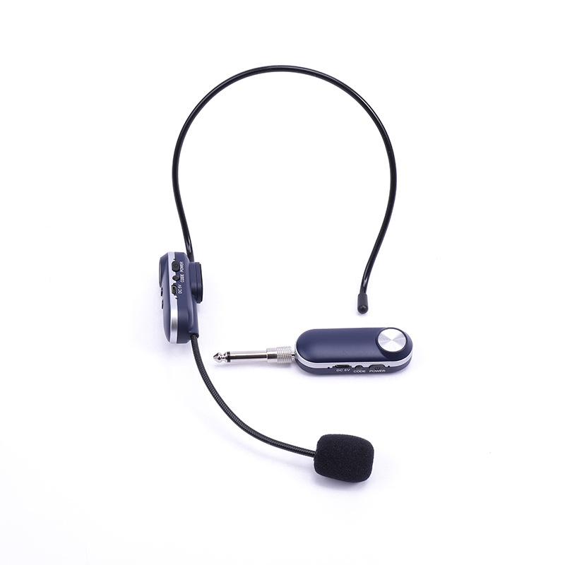 Phong cách mới nhất U-segment micro không dây tai nghe tai nghe pin ngoài trời âm thanh micro tai nghe không dây phổ quát