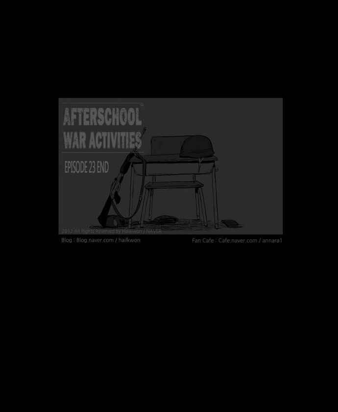 after school war activities chapter 23 25
