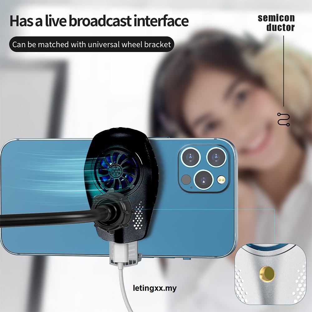 Mobile Quạt Tản Nhiệt Rgb Cho Điện Thoại