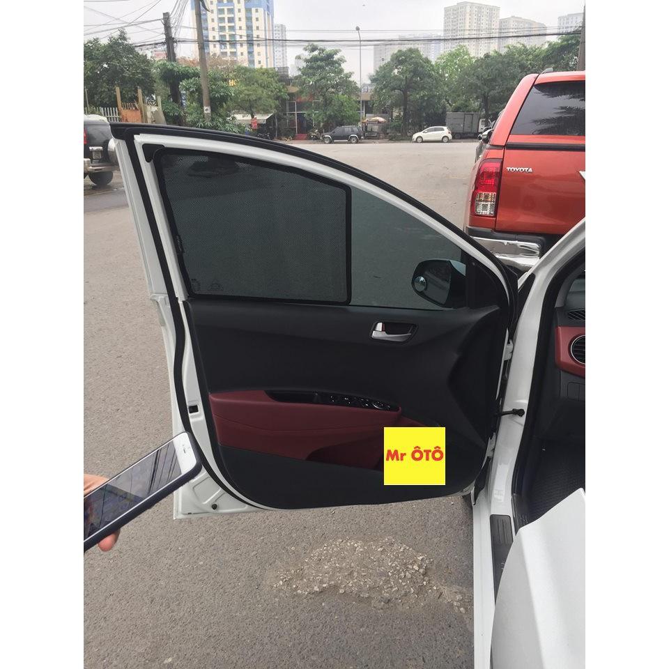 Rèm che nắng xe Hyundai I10 hatback, sedan 2014-2022 Hàng Loại 1 MR.ÔTÔ -Bảo Hành 2 Năm