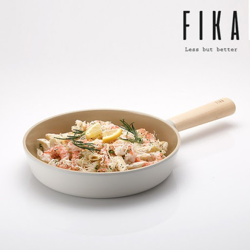 Bộ 2 nồi, chảo chống dính bếp từ FIKA NEOFLAM Hàn Quốc, Nồi sâu chống dính đế từ 18cm, cán dài, Chảo chiên chống dính đề từ 24cm.
