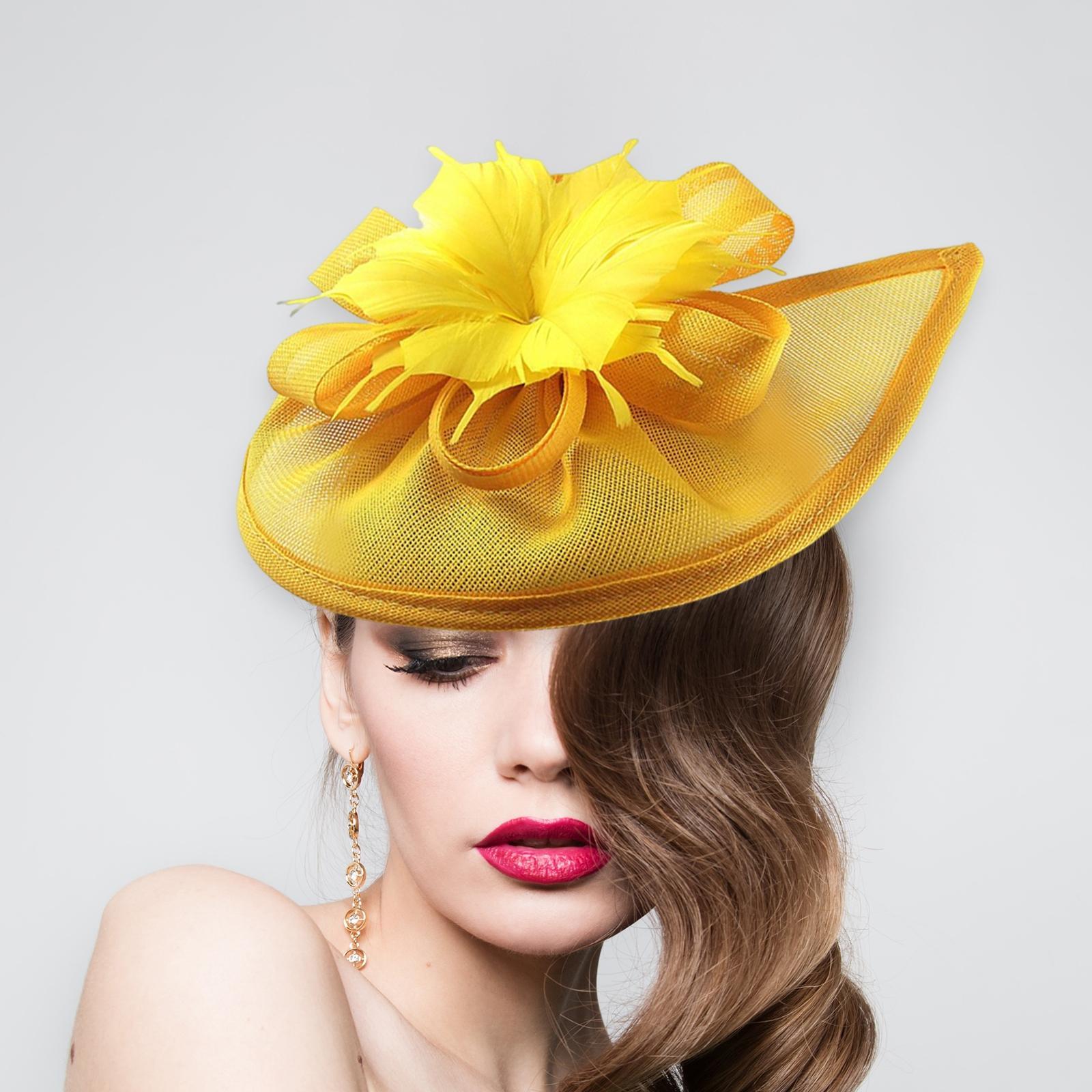 Fascinator Hat Women Cocktail Tea Party Headdress
