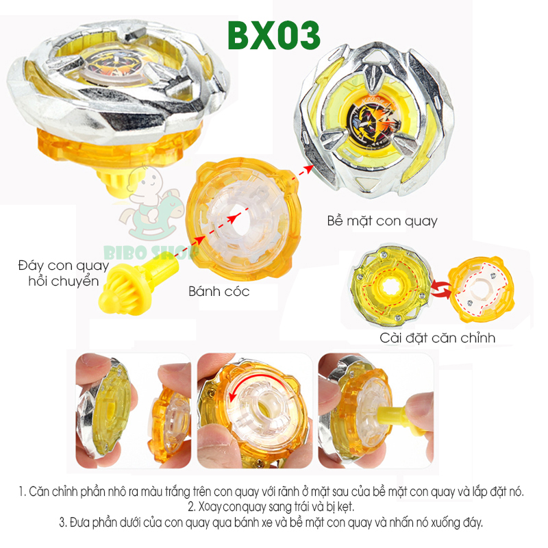 Con Quay BeybladeX BX03 - Wizard Arrow 4-80B | Beyblade BX03 Mũi tên thuật sĩ khởi đầu