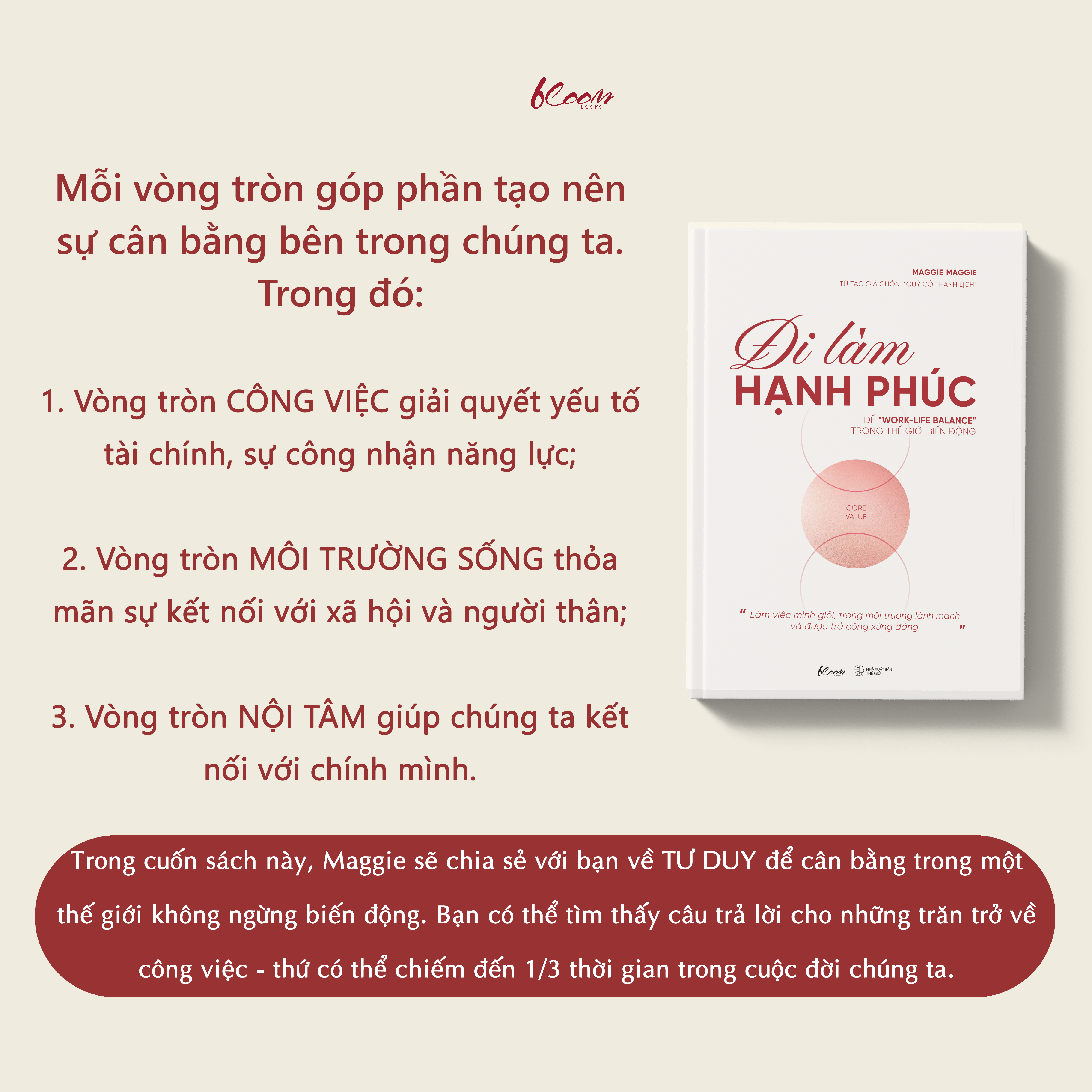 Sách Đi Làm Hạnh Phúc - Để "Work-Life Balance" Trong Thế Giới Biến Động