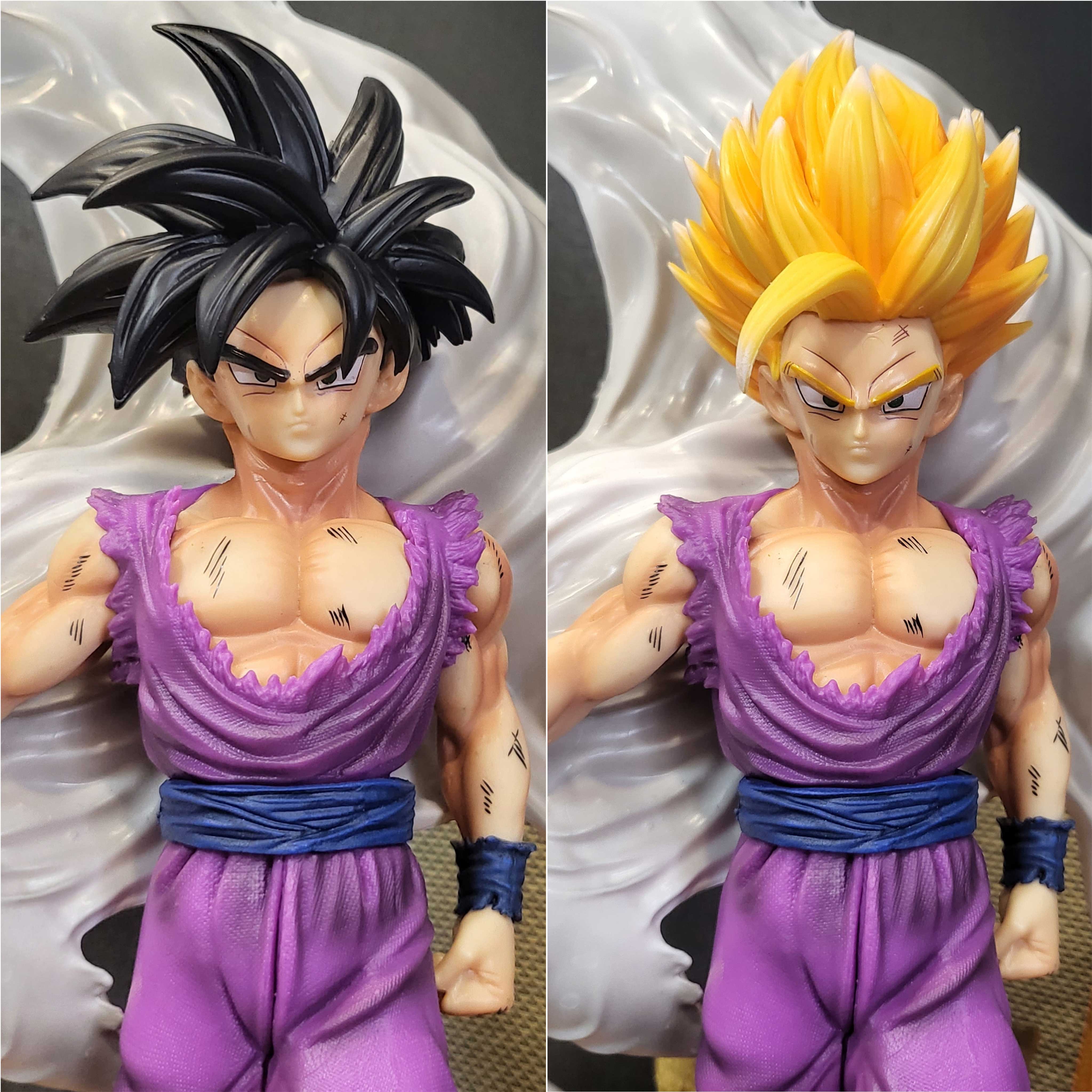 Mô hình Gohan và Goku 37 cm 2 đầu có LED usb - Dragon Ball