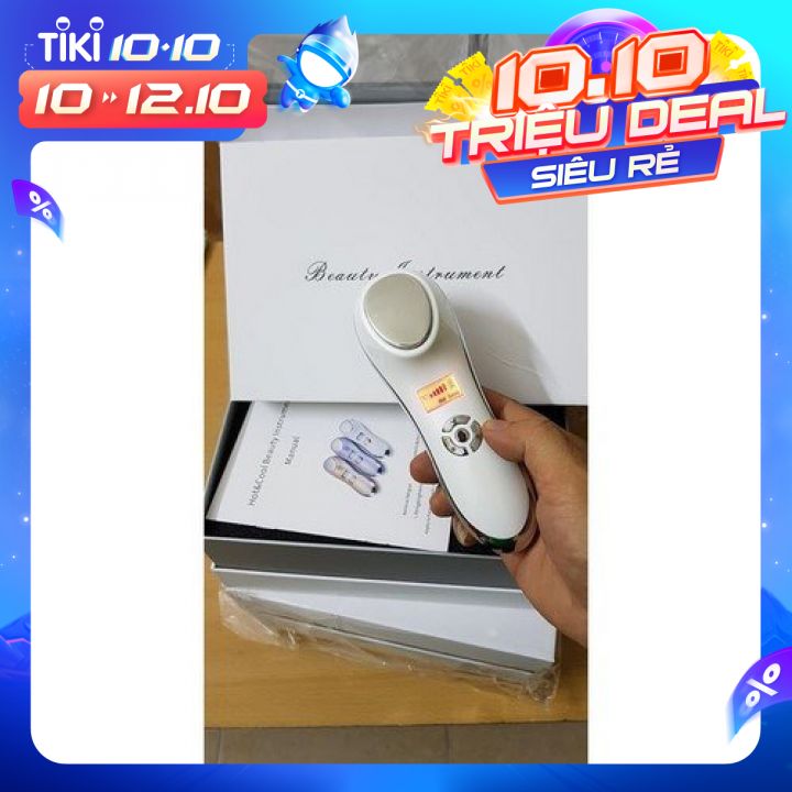 Búa nóng lạnh mini giúp se khít lỗ chân lông, nâng cơ trẻ hóa , xóa mờ nếp nhăn .