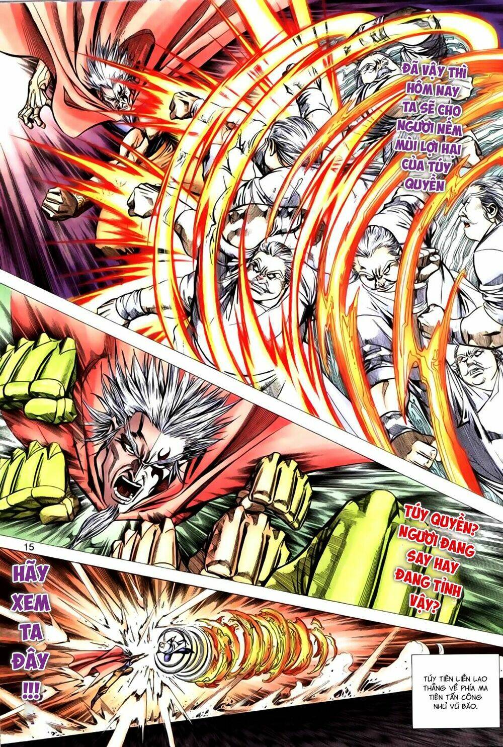 túy quyền tiền truyện chapter 15 14