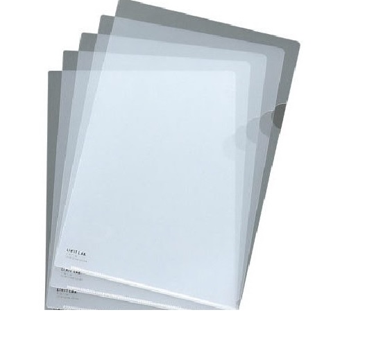 Tập 10 cái Bìa lá Plus F4 171 (0.2mm) - File hở góc