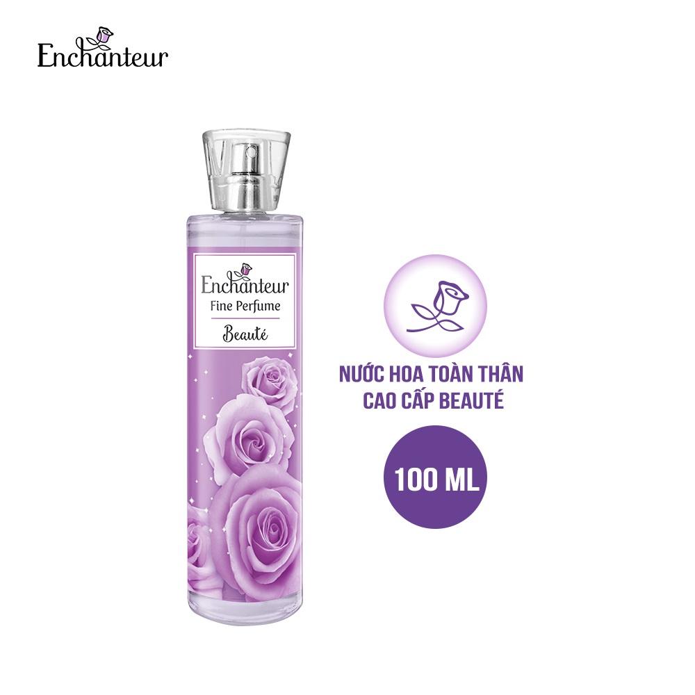 Nước hoa toàn thân cao cấp Enchanteur hương Beauté 100ml