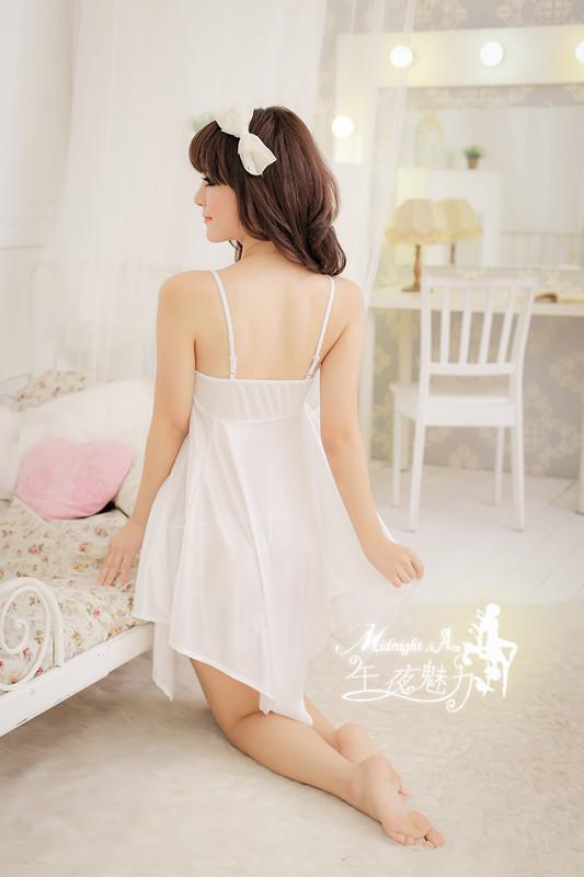 Váy ngủ chất thun trơn mát HN03